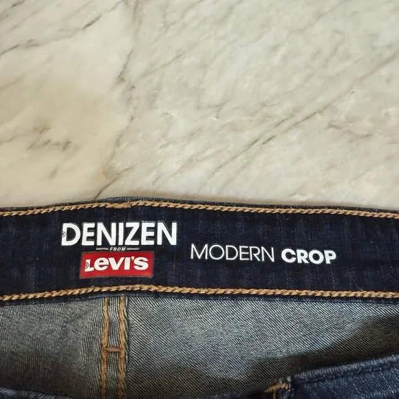 Levi’s Denizen modern crop womens jeans size 16 - Picture 3 of 7
